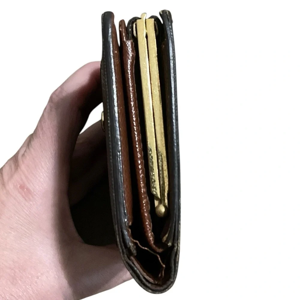 Louis Vuitton Textured Brown Monogram Wallet